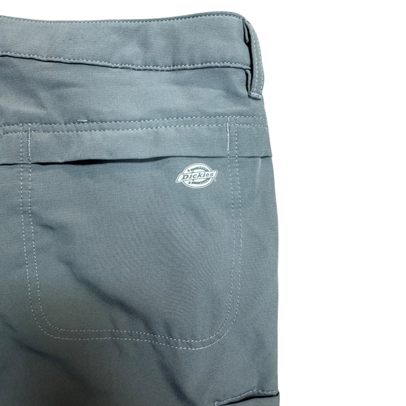 Dickies Women's Gray Temp-IQ Cooling Bermuda Shorts Size 10 - Picture 5 of 9